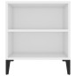 vidaXL Mobile Porta TV Bianco 102x44,5x50 cm in Legno Multistrato vidaXL Mobile Porta TV Bianco 102x44,5x50 cm in Legno Multistrato