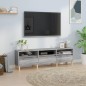 vidaXL Mobile Porta TV Grigio Sonoma 150x30x44,5 cm Legno Multistrato
