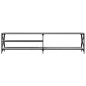 vidaXL Mobile TV Grigio Sonoma 200x40x50cm Legno Multistrato e Metallo vidaXL Mobile TV Grigio Sonoma 200x40x50cm Legno Multistrato e Metallo
