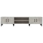 vidaXL Mobile Porta TV Grigio Cemento 180x31,5x40 cm Legno Multistrato vidaXL Mobile Porta TV Grigio Cemento 180x31,5x40 cm Legno Multistrato