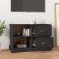 vidaXL Mobile Porta TV Nero 73x35,5x47,5 cm in Legno Multistrato vidaXL Mobile Porta TV Nero 73x35,5x47,5 cm in Legno Multistrato