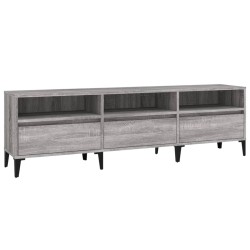 vidaXL Mobile Porta TV Grigio Sonoma 150x30x44,5 cm Legno Multistrato