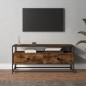 vidaXL Mobile Porta TV Rovere Fumo 100x35x45 cm in Legno Multistrato vidaXL Mobile Porta TV Rovere Fumo 100x35x45 cm in Legno Multistrato