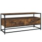 vidaXL Mobile Porta TV Rovere Fumo 100x35x45 cm in Legno Multistrato vidaXL Mobile Porta TV Rovere Fumo 100x35x45 cm in Legno Multistrato