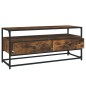 vidaXL Mobile Porta TV Rovere Fumo 100x35x45 cm in Legno Multistrato vidaXL Mobile Porta TV Rovere Fumo 100x35x45 cm in Legno Multistrato