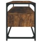 vidaXL Mobile Porta TV Rovere Fumo 100x35x45 cm in Legno Multistrato vidaXL Mobile Porta TV Rovere Fumo 100x35x45 cm in Legno Multistrato