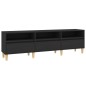 vidaXL Mobile Porta TV Nero 150x30x44,5 cm in Legno Multistrato