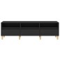 vidaXL Mobile Porta TV Nero 150x30x44,5 cm in Legno Multistrato