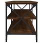 vidaXL Mobile Porta TV Rovere Marrone 140x40x50cm in Legno Multistrato vidaXL Mobile Porta TV Rovere Marrone 140x40x50cm in Legno Multistrato