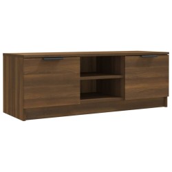vidaXL Mobile TV Marrone Rovere 102x35x36,5 cm in Legno Multistrato