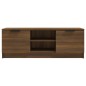 vidaXL Mobile TV Marrone Rovere 102x35x36,5 cm in Legno Multistrato vidaXL Mobile TV Marrone Rovere 102x35x36,5 cm in Legno Multistrato