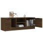 vidaXL Mobile TV Marrone Rovere 102x35x36,5 cm in Legno Multistrato vidaXL Mobile TV Marrone Rovere 102x35x36,5 cm in Legno Multistrato