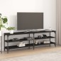 vidaXL Mobile Porta TV Nero 160x30x50 cm in Legno Multistrato vidaXL Mobile Porta TV Nero 160x30x50 cm in Legno Multistrato