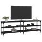 vidaXL Mobile Porta TV Nero 160x30x50 cm in Legno Multistrato vidaXL Mobile Porta TV Nero 160x30x50 cm in Legno Multistrato