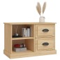 vidaXL Mobile Porta TV Rovere Sonoma 73x35,5x47,5 cm Legno Multistrato vidaXL Mobile Porta TV Rovere Sonoma 73x35,5x47,5 cm Legno Multistrato