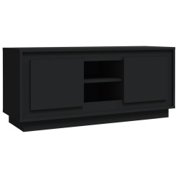 vidaXL Mobile Porta TV Nero 102x35x45 cm in Legno Multistrato
