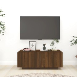 vidaXL Mobile TV Rovere Marrone 100x35x40 cm in Legno Multistrato