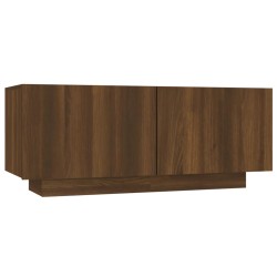 vidaXL Mobile TV Rovere Marrone 100x35x40 cm in Legno Multistrato