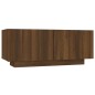 vidaXL Mobile TV Rovere Marrone 100x35x40 cm in Legno Multistrato vidaXL Mobile TV Rovere Marrone 100x35x40 cm in Legno Multistrato