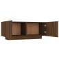 vidaXL Mobile TV Rovere Marrone 100x35x40 cm in Legno Multistrato vidaXL Mobile TV Rovere Marrone 100x35x40 cm in Legno Multistrato