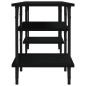 vidaXL Mobile Porta TV Nero 102x35x45,5 cm in Legno Multistrato vidaXL Mobile Porta TV Nero 102x35x45,5 cm in Legno Multistrato