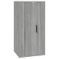 vidaXL Set di Mobili Porta TV 6 pz Grigio Sonoma in Legno Multistrato vidaXL Set di Mobili Porta TV 6 pz Grigio Sonoma in Legno Multistrato