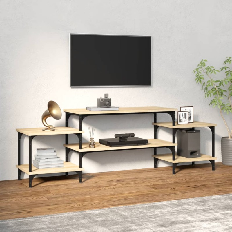 vidaXL Mobile Porta TV Rovere Sonoma 157x35x52 cm in Legno Multistrato vidaXL Mobile Porta TV Rovere Sonoma 157x35x52 cm in Legno Multistrato