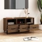 vidaXL Mobile TV Rovere Marrone 102x35x50 cm in Legno Multistrato vidaXL Mobile TV Rovere Marrone 102x35x50 cm in Legno Multistrato