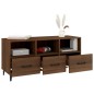 vidaXL Mobile TV Rovere Marrone 102x35x50 cm in Legno Multistrato vidaXL Mobile TV Rovere Marrone 102x35x50 cm in Legno Multistrato