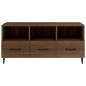 vidaXL Mobile TV Rovere Marrone 102x35x50 cm in Legno Multistrato vidaXL Mobile TV Rovere Marrone 102x35x50 cm in Legno Multistrato