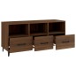 vidaXL Mobile TV Rovere Marrone 102x35x50 cm in Legno Multistrato vidaXL Mobile TV Rovere Marrone 102x35x50 cm in Legno Multistrato