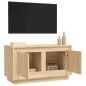 vidaXL Mobile Porta TV Rovere Sonoma 80x35x45 cm in Legno Multistrato vidaXL Mobile Porta TV Rovere Sonoma 80x35x45 cm in Legno Multistrato