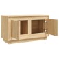 vidaXL Mobile Porta TV Rovere Sonoma 80x35x45 cm in Legno Multistrato vidaXL Mobile Porta TV Rovere Sonoma 80x35x45 cm in Legno Multistrato