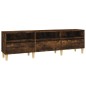 vidaXL Mobile Porta TV Rovere Fumo 150x30x44,5 cm in Legno Multistrato