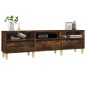 vidaXL Mobile Porta TV Rovere Fumo 150x30x44,5 cm in Legno Multistrato