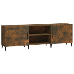 vidaXL Mobile Porta TV Rovere Fumo 150x30x50 cm in Legno Multistrato