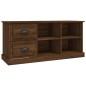 vidaXL Mobile TV Rovere Marrone 102x35,5x47,5 cm in Legno Multistrato vidaXL Mobile TV Rovere Marrone 102x35,5x47,5 cm in Legno Multistrato