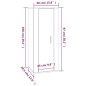 vidaXL Set di Mobili Porta TV 5 pz Bianco in Legno Multistrato vidaXL Set di Mobili Porta TV 5 pz Bianco in Legno Multistrato