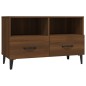 vidaXL Mobile Porta TV Rovere Marrone 80x36x50 cm in Legno Multistrato vidaXL Mobile Porta TV Rovere Marrone 80x36x50 cm in Legno Multistrato