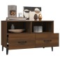 vidaXL Mobile Porta TV Rovere Marrone 80x36x50 cm in Legno Multistrato vidaXL Mobile Porta TV Rovere Marrone 80x36x50 cm in Legno Multistrato