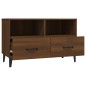 vidaXL Mobile Porta TV Rovere Marrone 80x36x50 cm in Legno Multistrato vidaXL Mobile Porta TV Rovere Marrone 80x36x50 cm in Legno Multistrato