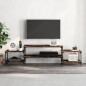 vidaXL Mobile Porta TV Rovere Fumo 197x35x52 cm in Legno Multistrato vidaXL Mobile Porta TV Rovere Fumo 197x35x52 cm in Legno Multistrato