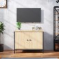 vidaXL Mobile TV con Ante Rovere Sonoma 60x35x45 cm Legno Multistrato vidaXL Mobile TV con Ante Rovere Sonoma 60x35x45 cm Legno Multistrato