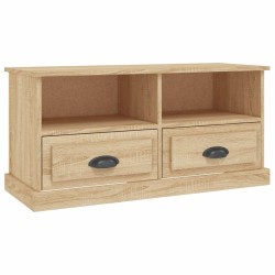 vidaXL Mobile Porta TV Rovere Sonoma 93x35,5x45cm in Legno Multistrato