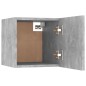 vidaXL Set di Mobili Porta TV 5 pz Grigio Cemento in Legno Multistrato vidaXL Set di Mobili Porta TV 5 pz Grigio Cemento in Legno Multistrato