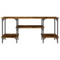 vidaXL Mobile Porta TV Rovere Fumo 102x35x45,5 cm in Legno Multistrato vidaXL Mobile Porta TV Rovere Fumo 102x35x45,5 cm in Legno Multistrato