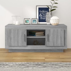 vidaXL Mobile TV Grigio Sonoma 102x35x45 cm in Legno Multistrato