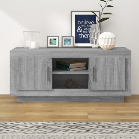 vidaXL Mobile TV Grigio Sonoma 102x35x45 cm in Legno Multistrato