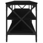 vidaXL Mobile Porta TV Nero 160x40x50 cm in Legno Multistrato vidaXL Mobile Porta TV Nero 160x40x50 cm in Legno Multistrato