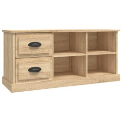 vidaXL Mobile TV Rovere Sonoma 102x35,5x47,5 cm in Legno Multistrato